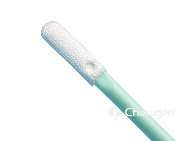 Knitted Polyester Head of CJ-PS002 Cleanroom/ESD Swab