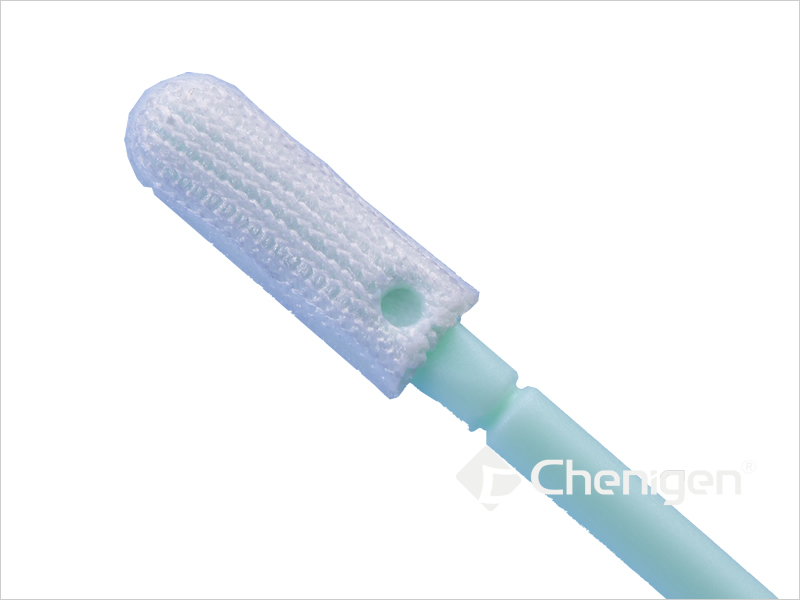 Knitted Polyester Head of CJ-PS012 Cleanroom/ESD Swab