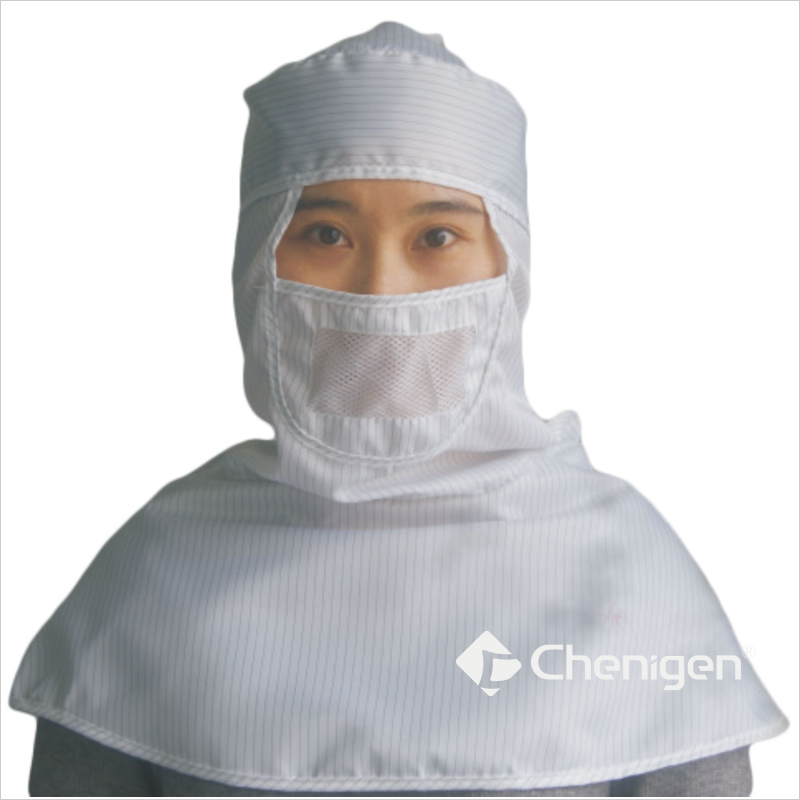 T008 Cleanroom ESD/Anti-Static Eyes-Only Pullover Hood